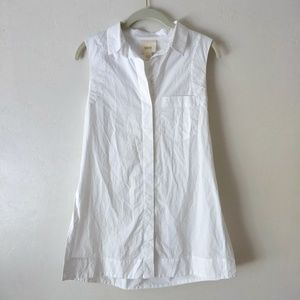 Anthropologie White Button Down